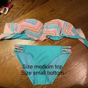 Medium too small bottom swim suit